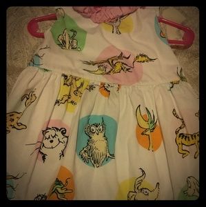 Girls size 3T Dr. Seuss dress